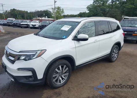 2020 Honda Pilot Awd Ex-L z USA, uszkodzony, nr VIN 5FNYF6H54LB028250